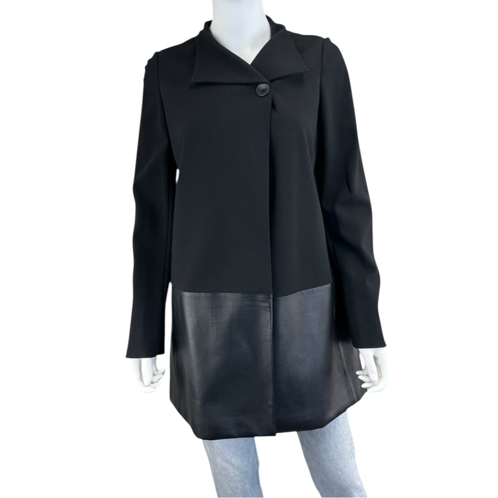 LAFAYETTE 148 NEW YORK Black Coat Size S I0635